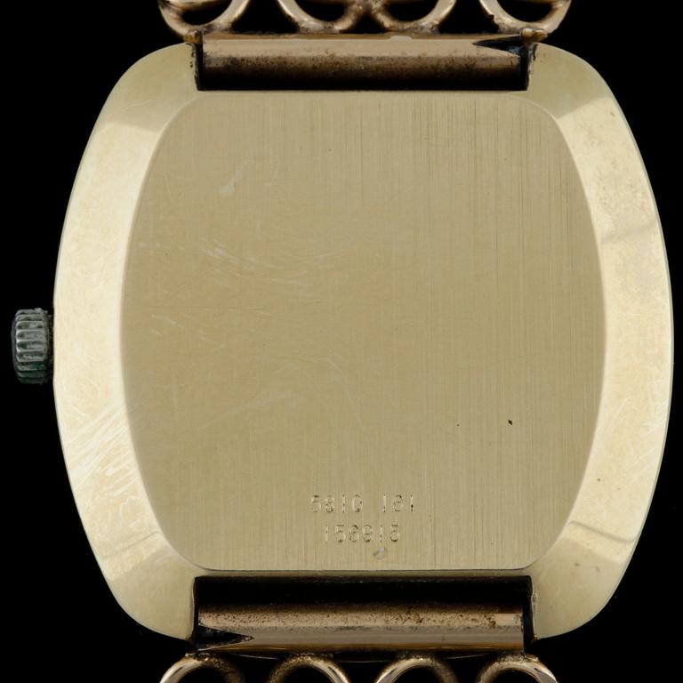 ARMBANDSUR, Certina, New Art, Automatic, med armband, 18k guld. 1970-tal. Totalvikt 76,6g.