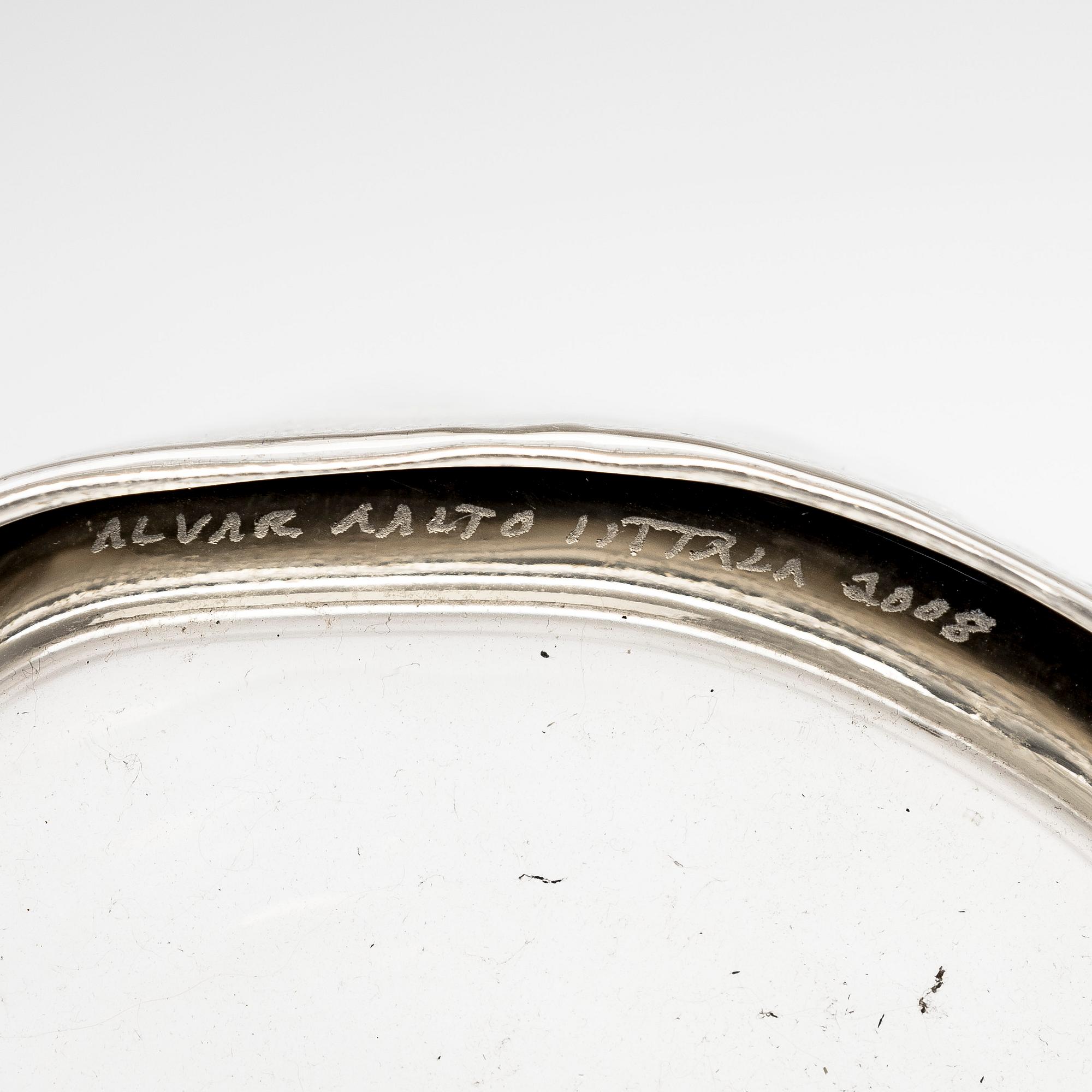 Alvar Aalto, vas, signerad Alvar Aalto Iittala 2008.