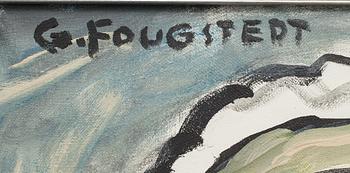 GÖSTA FOUGSTEDT, olja på duk, signerad.