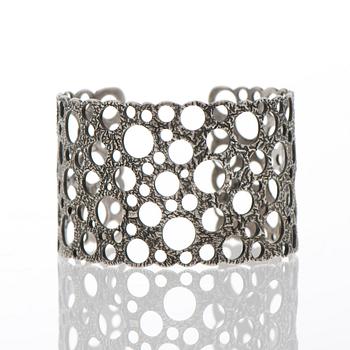 LIISA VITALI, bracelet, silver. Helsinki Finland 1967.