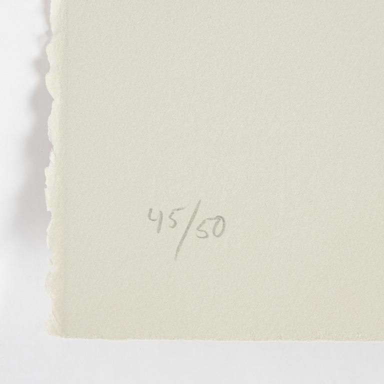 Jan Håfström, etsning, 2020, signerad 45/50.