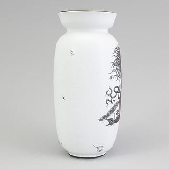 A vase "Grazia" by Stig Lindberg, Gustavsberg.