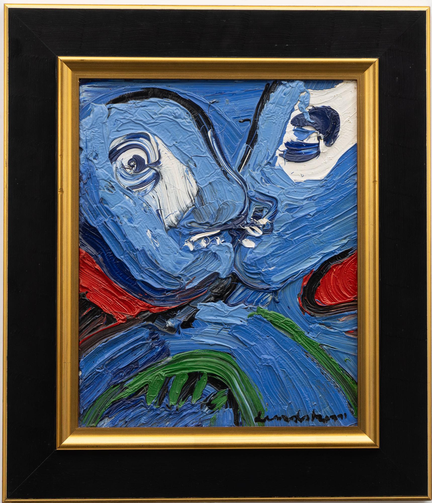 Bengt Lindström, Blue figure.