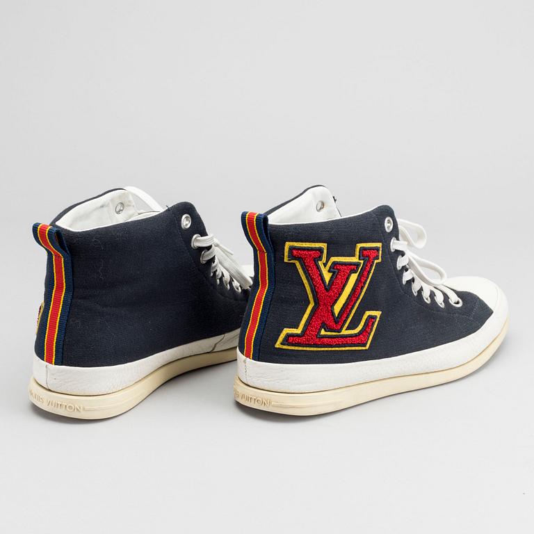 LOUIS VUITTON fastball sneakers ett par enl märkning storl 5½.