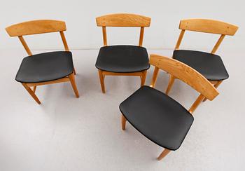 STOLAR, 4 st, "Öresund", Børge Mogensen, Karl Andersson & Söner, 1900-talets andra hälft.