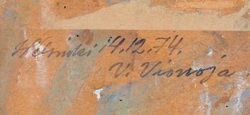 Veikko Vionoja, På stranden.