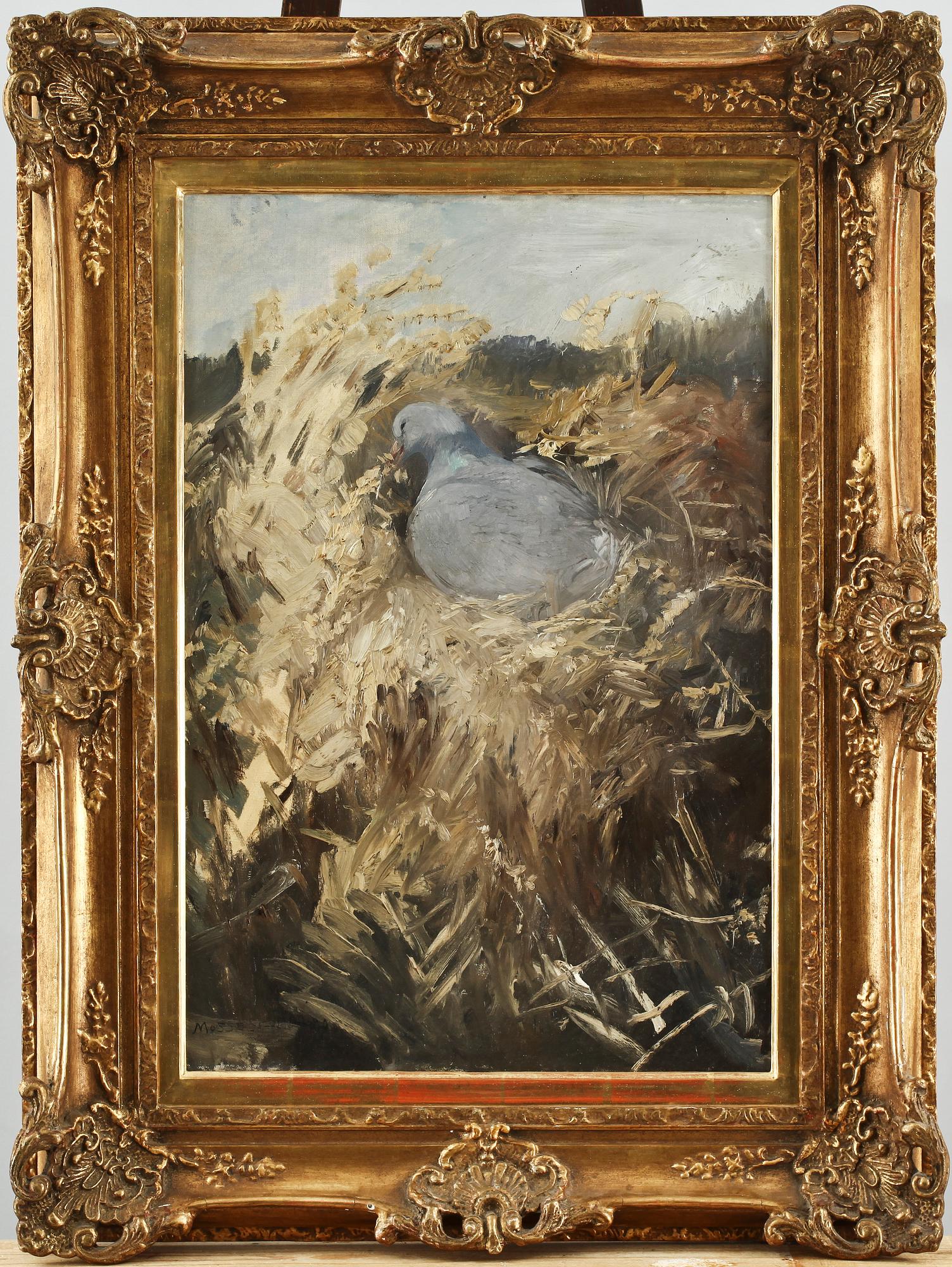 MOSSE STOOPENDAAL, olja på duk, sign. o dat.