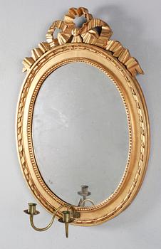 SPEGELLAMPETT, gustaviansk stil, 1800-talets andra hälft.