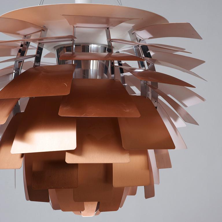 A Poul Henningsen copper 'Artichoke' ceiling lamp, Louis Poulsen, Denmark.
