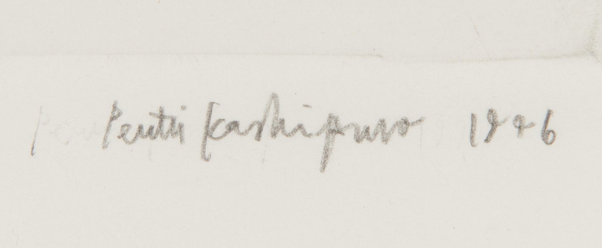 Pentti Kaskipuro, Still life on the table.