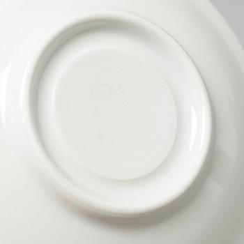 SERVISDELAR, 33 st, porslin, "Swedish Grace", Louise Adelborg, Lidköping/Rörstrand, 1900-tal.
