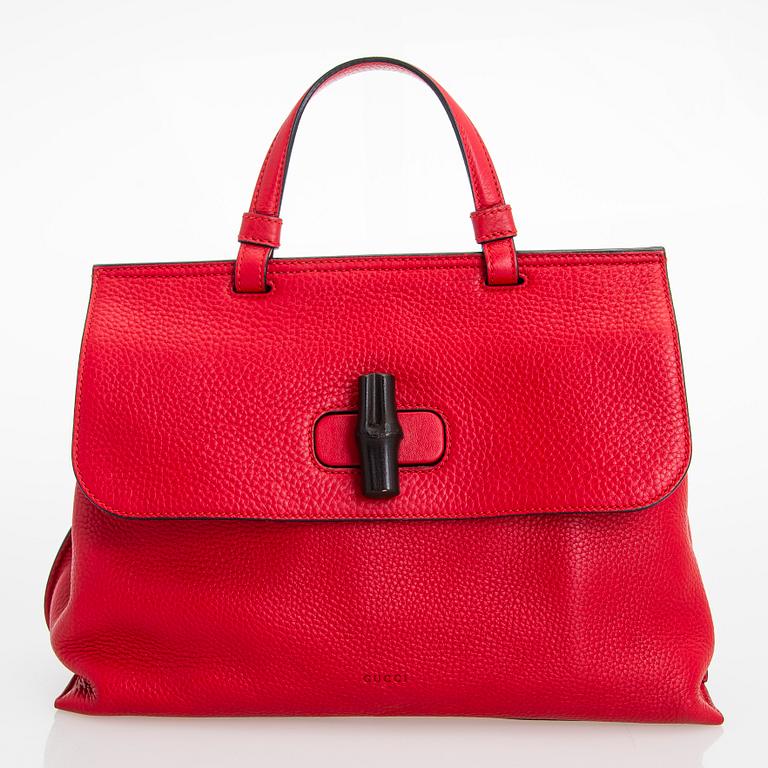 Gucci, a 'Bamboo Daily Top Handle' bag.