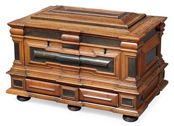 1108. A Swedish Baroque, probably a guild's, casket.