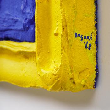 Bram Bogart, "Geelblauw".