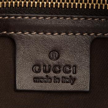 GG Canvas Bamboo Shoulder Bag.