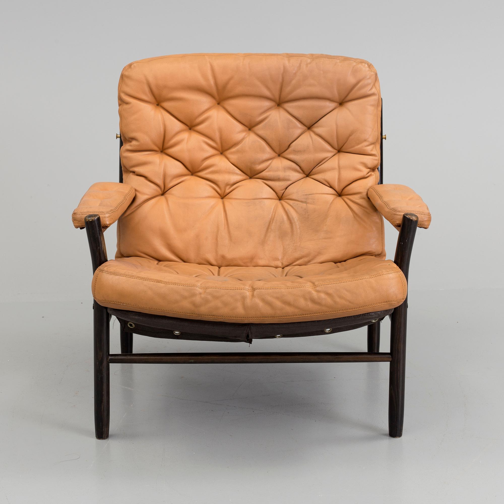 FÅTÖLJ, DUX, 1960/70-tal.