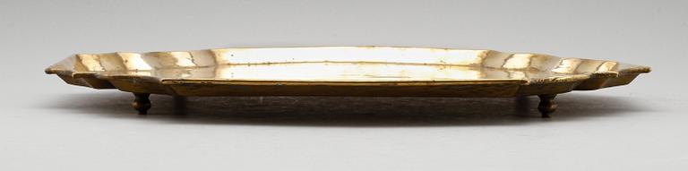BRICKA, mässing, 1800-tal.