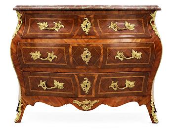 532. A Swedish Rococo 18th century commode.