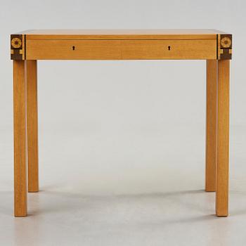 Carl Malmsten, A Carl Malmsten mahogany working table, Åtvidaberg, Sweden ca 1934.