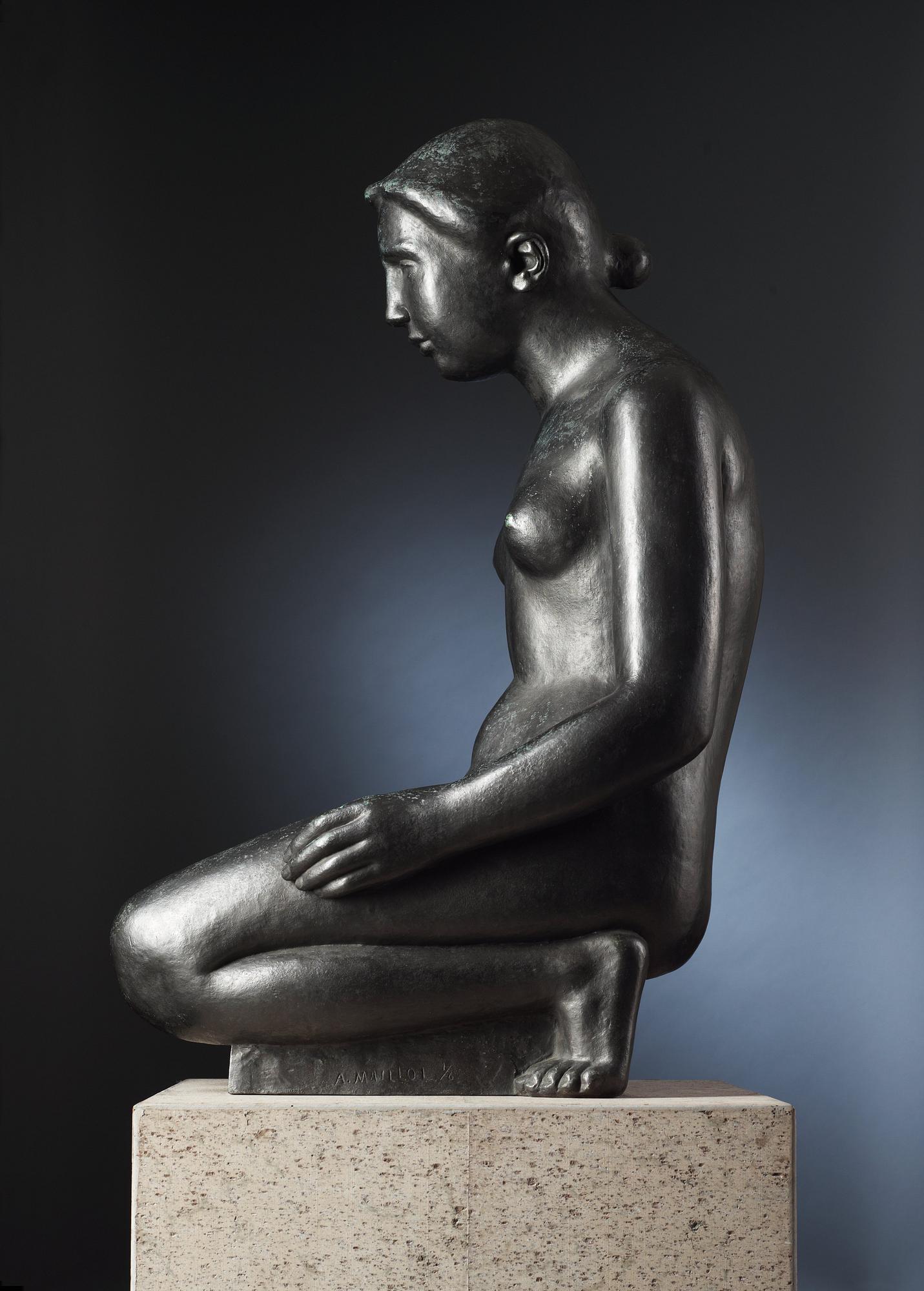 Aristide Maillol Efter, "Jeune fille agenouillée".