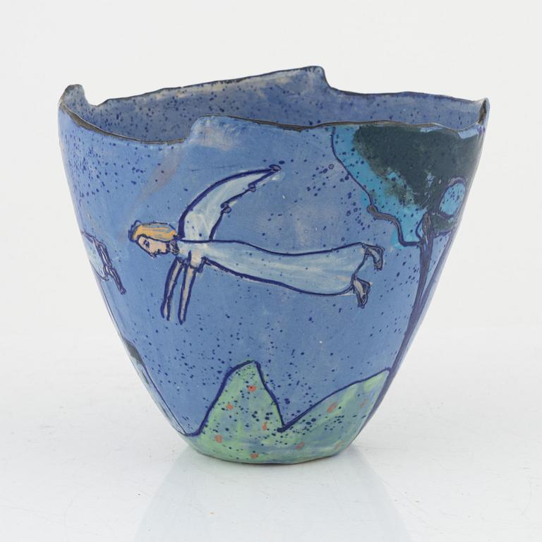 Kerstin Danielsson, vas, egen verkstad, Örby.