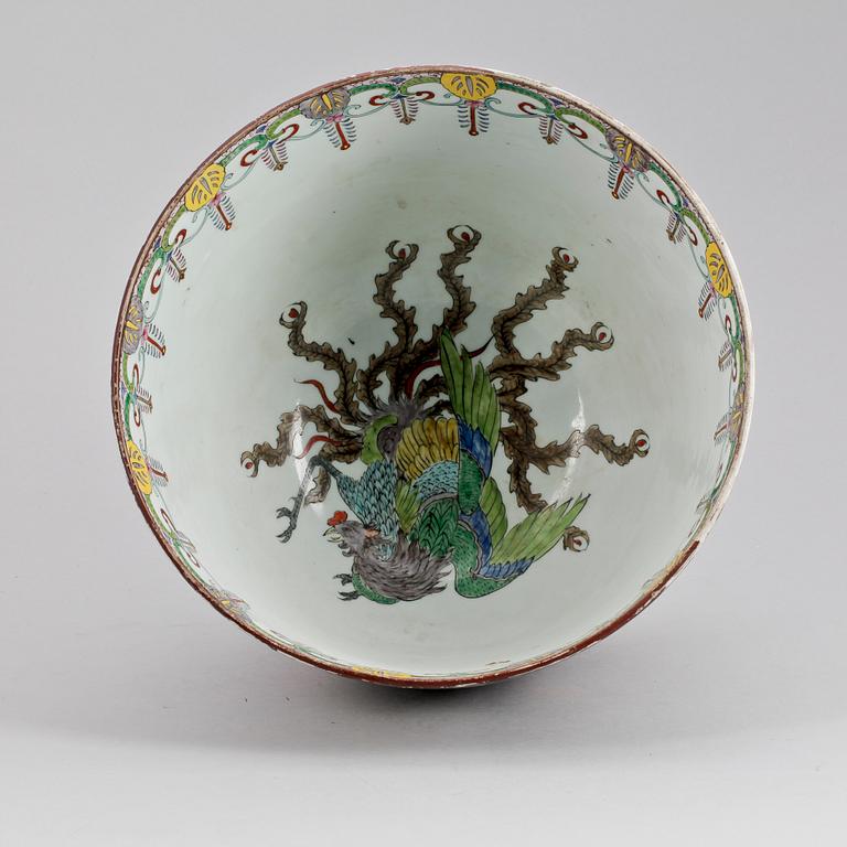 SKÅL, porslin, Kina. 1800/1900-tal.