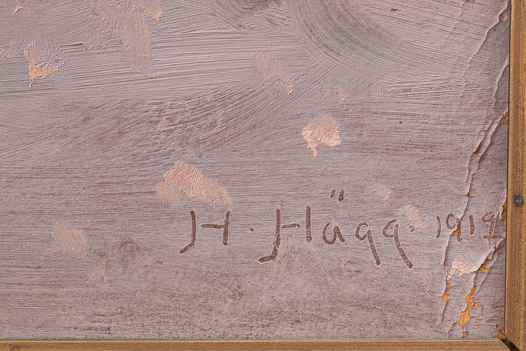 Herman Hägg, Winter motif.