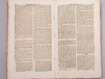 BÖCKER, 2 st, "Ny Lagsamling" R.M. Lindhs Boktryckeri, Örebro 1837 och 1850. HÄFTE, om Cholera, Helsingfors 1831.