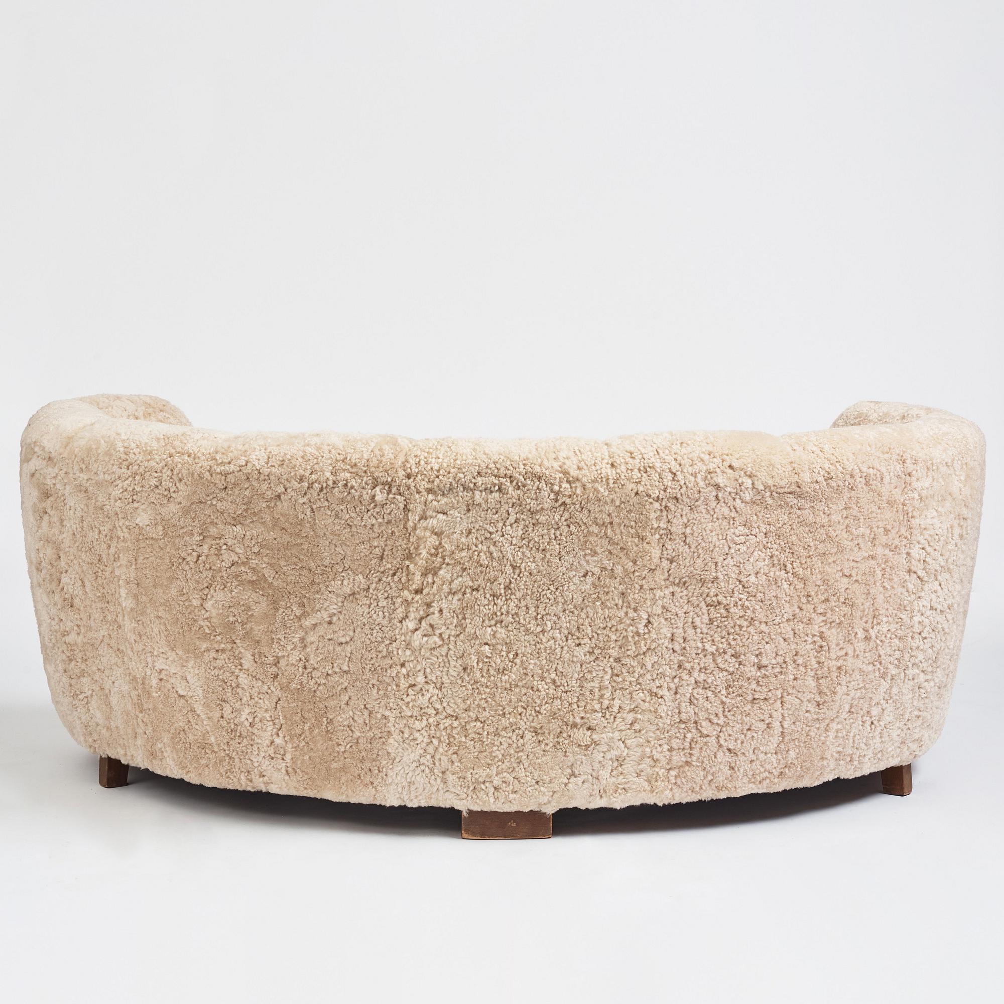 A  Danish Modern sofa, 1940s.