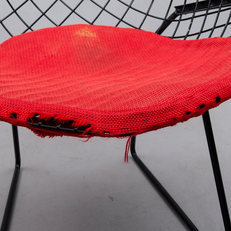 NOJATUOLEJA, 2 kpl, "Diamond chair" Harry Bertoia, 1900-luvun loppupuoli.