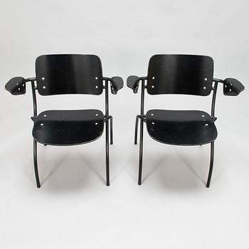 Ilmari Tapiovaara, six mid-20th-century 'Nana' armchairs for Merva.