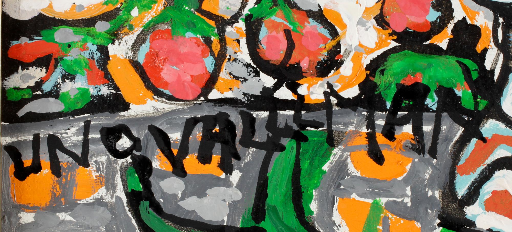 UNO VALLMAN, olja på duk, sign.