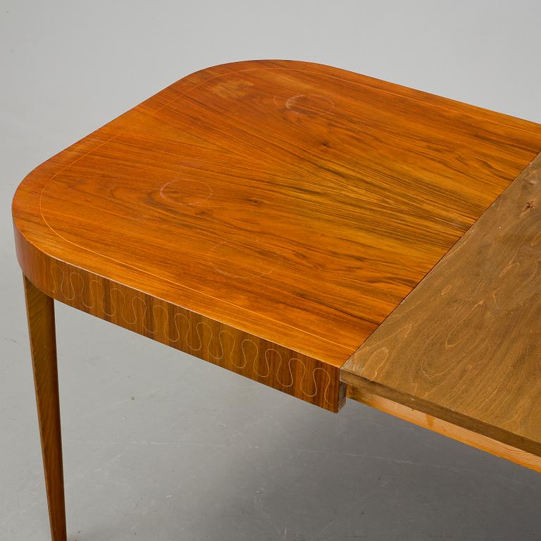 MATBORD, art deco, med två iläggsskivor, 1930-tal.