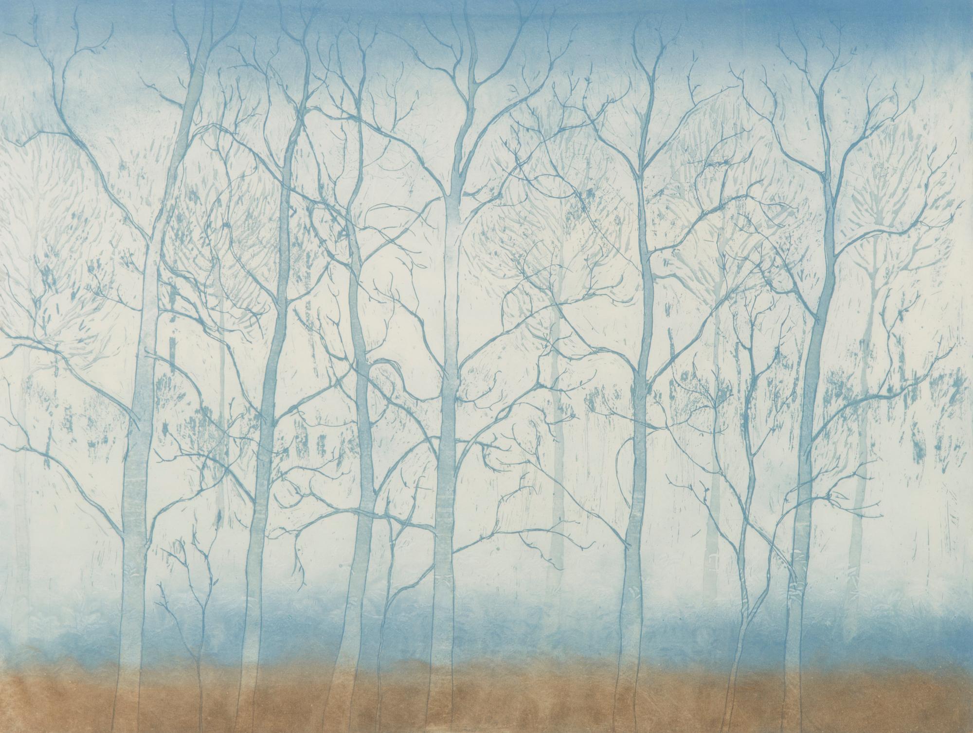 INARI KROHN, etching, signed and dated 2001, numbered 4/10.