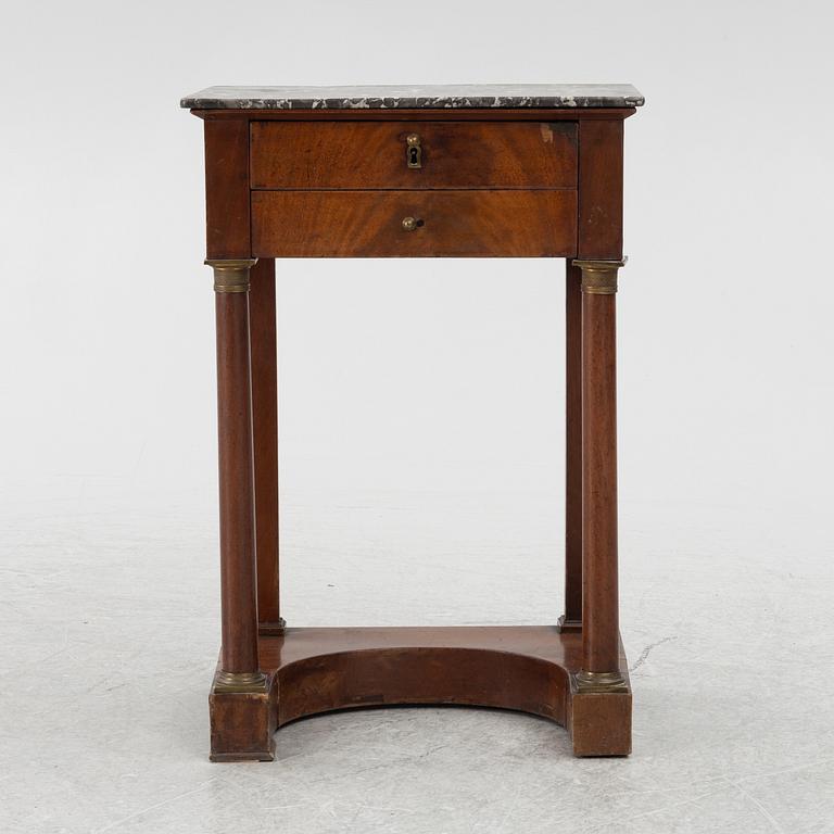Bedside table/ side table, France, 19th century.