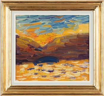Inge Schiöler, 
"Solnedgång" (Koster 1960).
