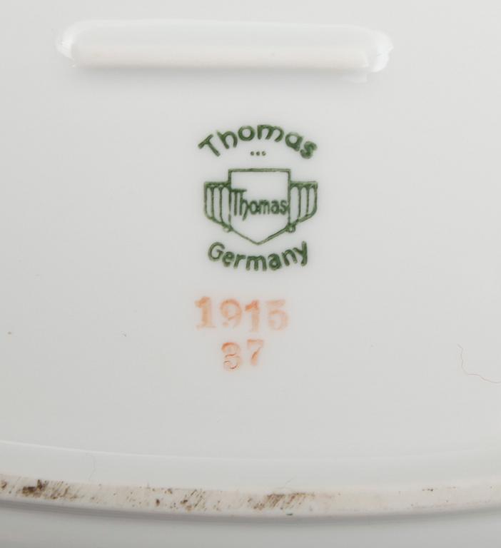 MATSERVIS, porslin, Thomas, Tyskland, 1900-talets mitt.