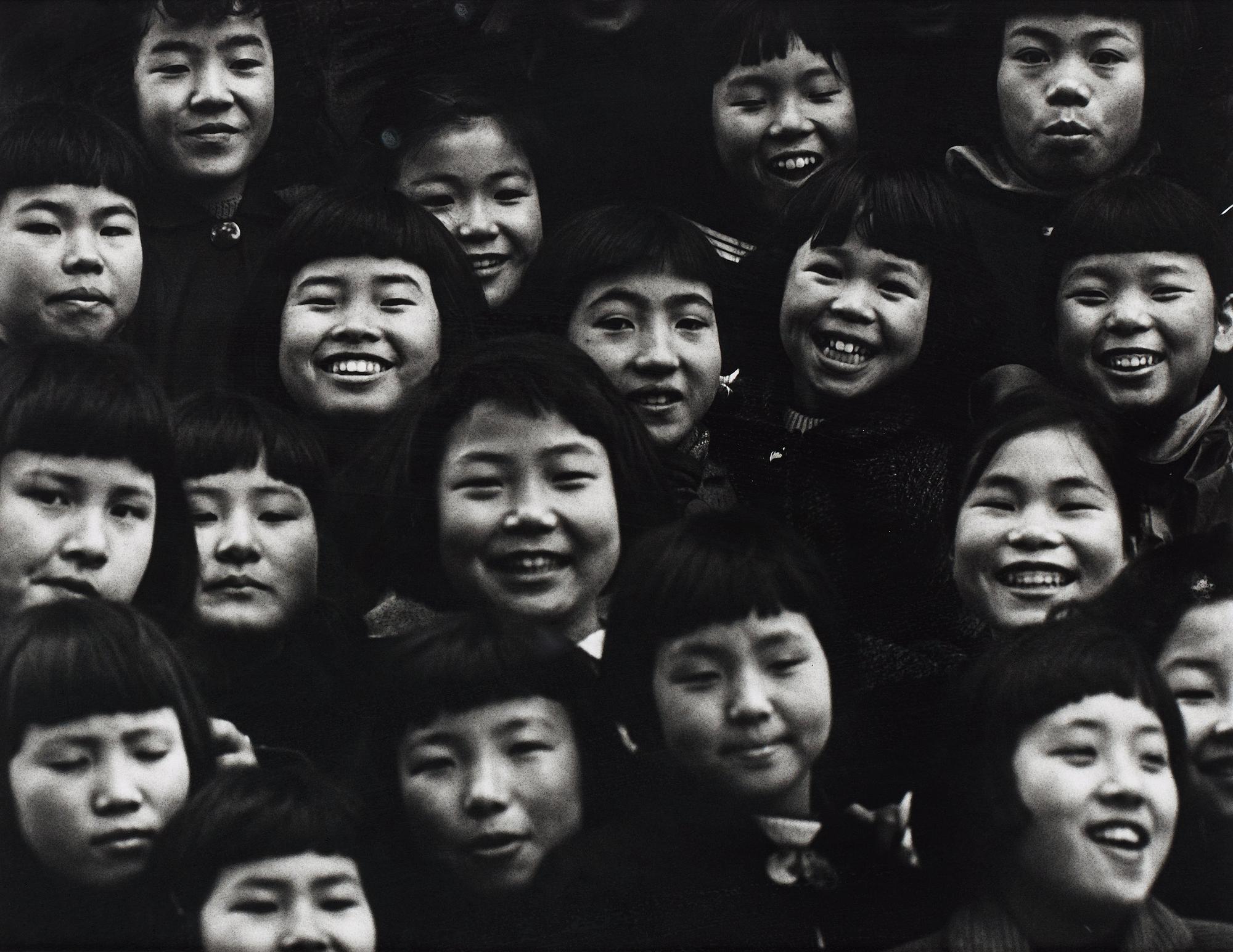 Georg Oddner, "Skolklass", Hiroshima, 1956.