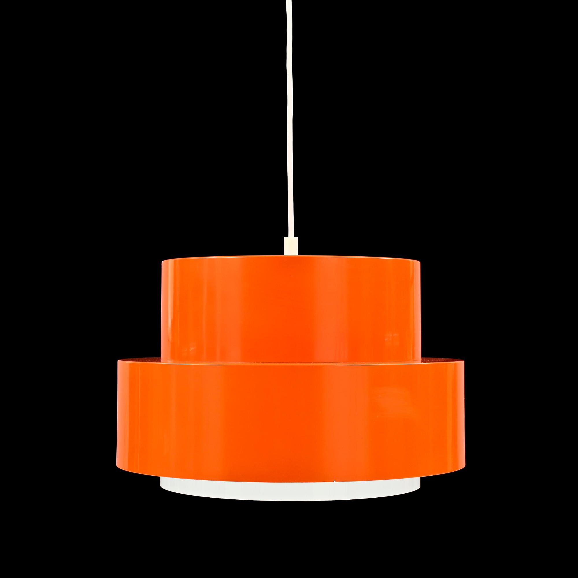 TAKLAMPA, "Cylindus", Uno och Östen Kristiansson, Luxus, 1970-tal, diam 40.