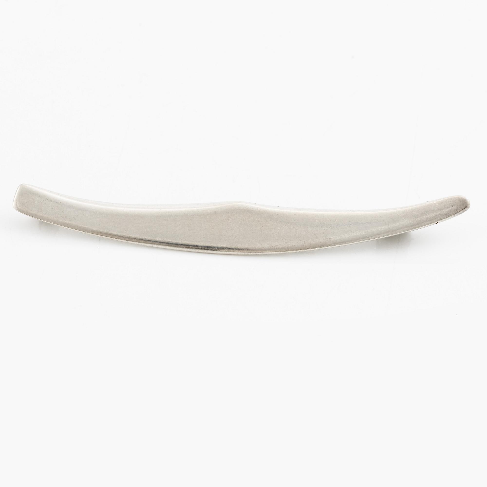 Sven-Erik Högberg, brooch, silver, Gothenburg 1967.