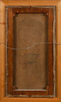 GERALD EDWARD MOIRA, tillskriven, olja på duk, otydligt signerad.