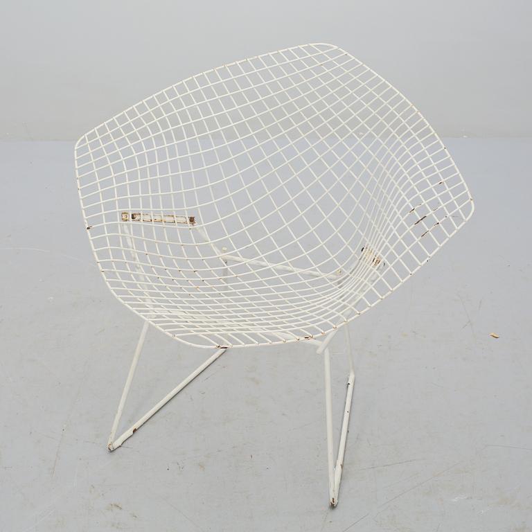 STOL, "Diamond chair", Harry Bertoia, 1900-talets andra hälft.