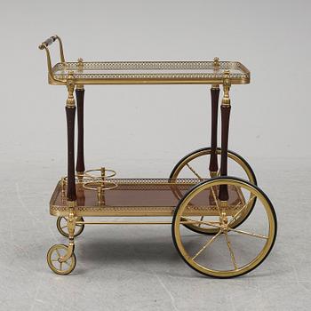 A second half of the 20th century tea trolley.