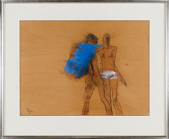 Kimmo Kaivanto, "Sininen vaate" (Blue garment).