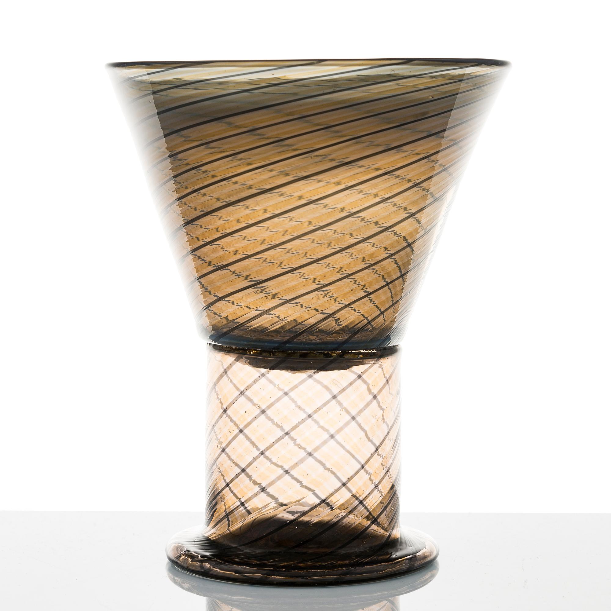 KAJ FRANCK, a goblet, signed Kaj Franck Nuutajärvi Notsjö.