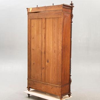 A late Empire mahogany book case.