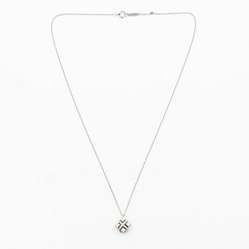 Tiffany & Co, "Lynn pendant", platinum with brilliant-cut diamonds.