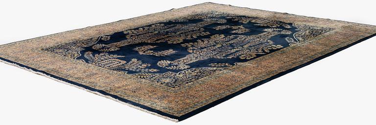 An India Carpet, c. 380 x 285 cm.