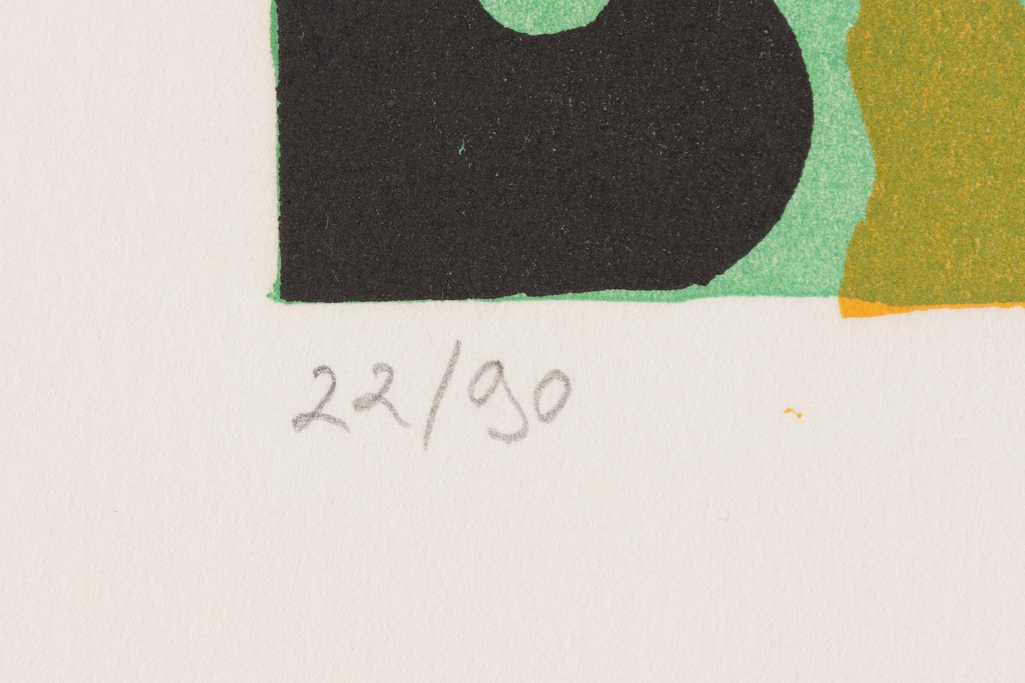 Folder with graphic prints by various artists "Les Hypergraphies".