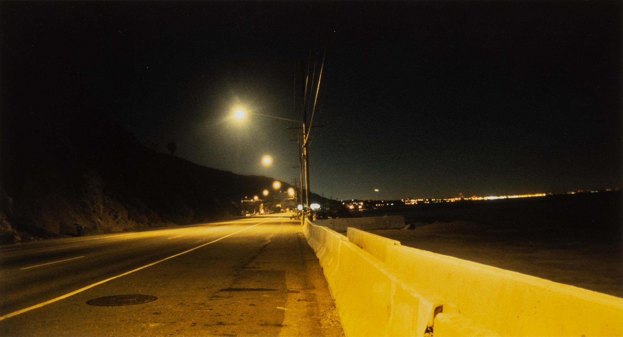 Dwayne Moser, "Untitled Backdrop (Site of Mel Gibson’s DUI arrest, 7/28/06)", 2007.
